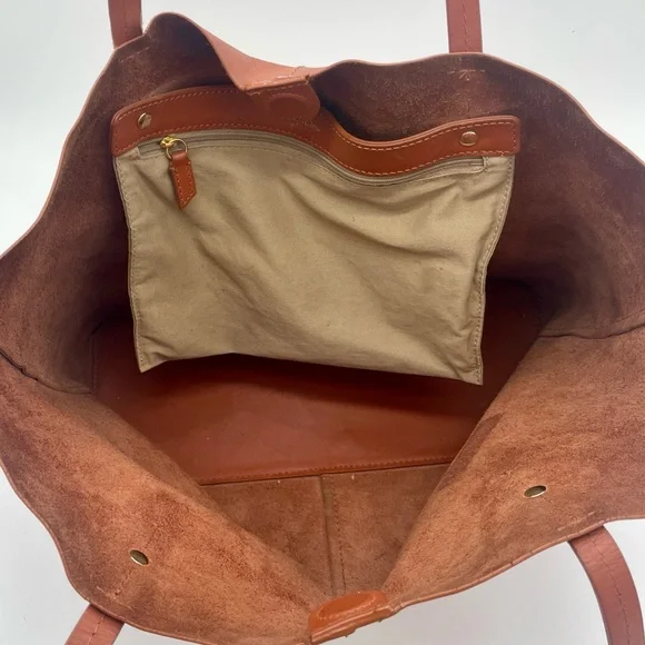J.CREW leather tote - Picture 6 of 8